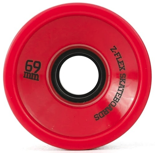 Z-Flex - V2 Solid Longboard 69mm 83a Wheels | Red