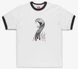 Vans - Mike G. Snake Flame Ringer Tee | White