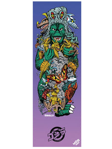 Santa Cruz x Godzilla - Kaiju Roskopp 11" MOB Griptape