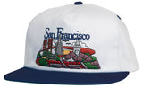 Real - SF Travel Snapback Hat | White