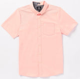 Volcom - Everett Oxford S/S Shirt | Salmon