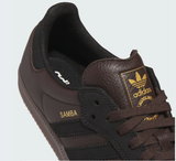 Adidas - Samba ADV Shoes | Dark Brown Black