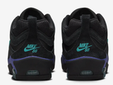 Nike SB - Air Max Ishod Shoes | Black Violet