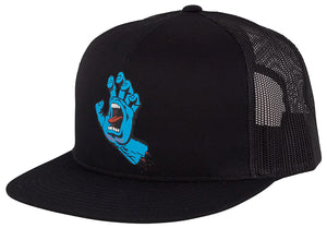 Santa Cruz - Screaming Hand Trucker Hat | Black Black