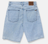 Volcom - Billow Loose Fit Denim Shorts | Pale Aqua