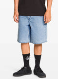 Volcom - Billow Loose Fit Denim Shorts | Pale Aqua