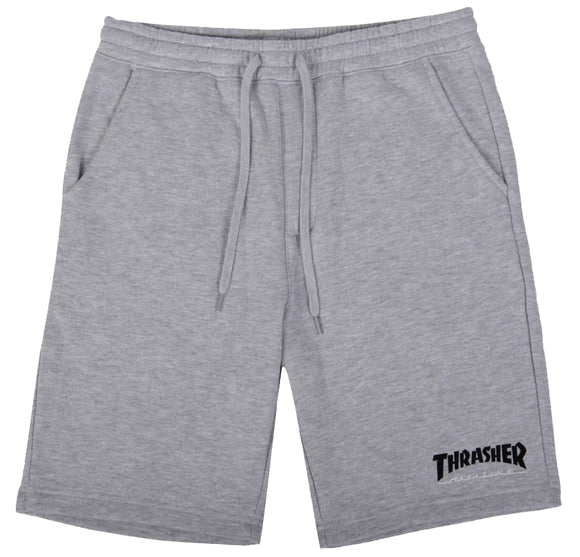 Thrasher - Mag Logo P.E. Shorts | Heather Grey