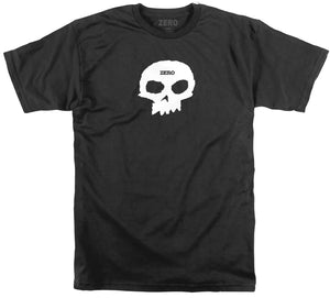 Zero - Single Skull Tee | Black