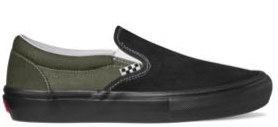 Vans - Skate Slip-On Shoes | Black Grape Leaf