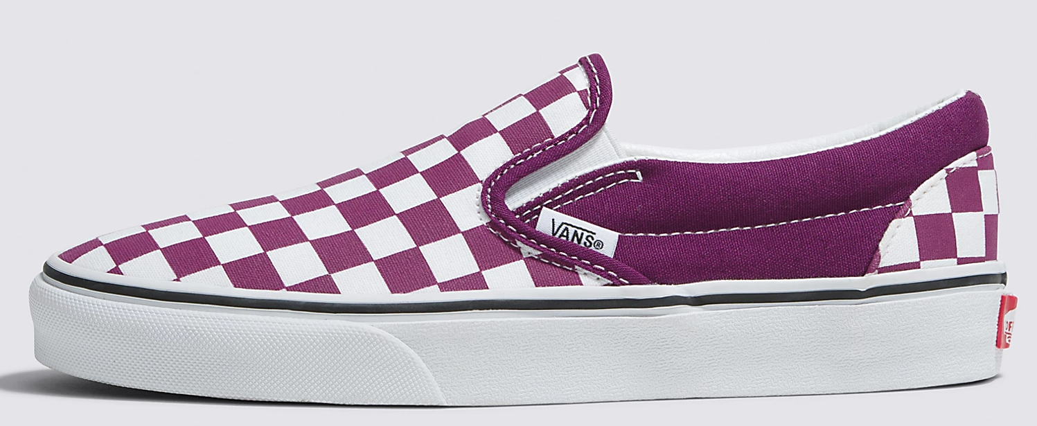 Vans - Classic Slip-On Shoes | Dark Purple (Color Theory