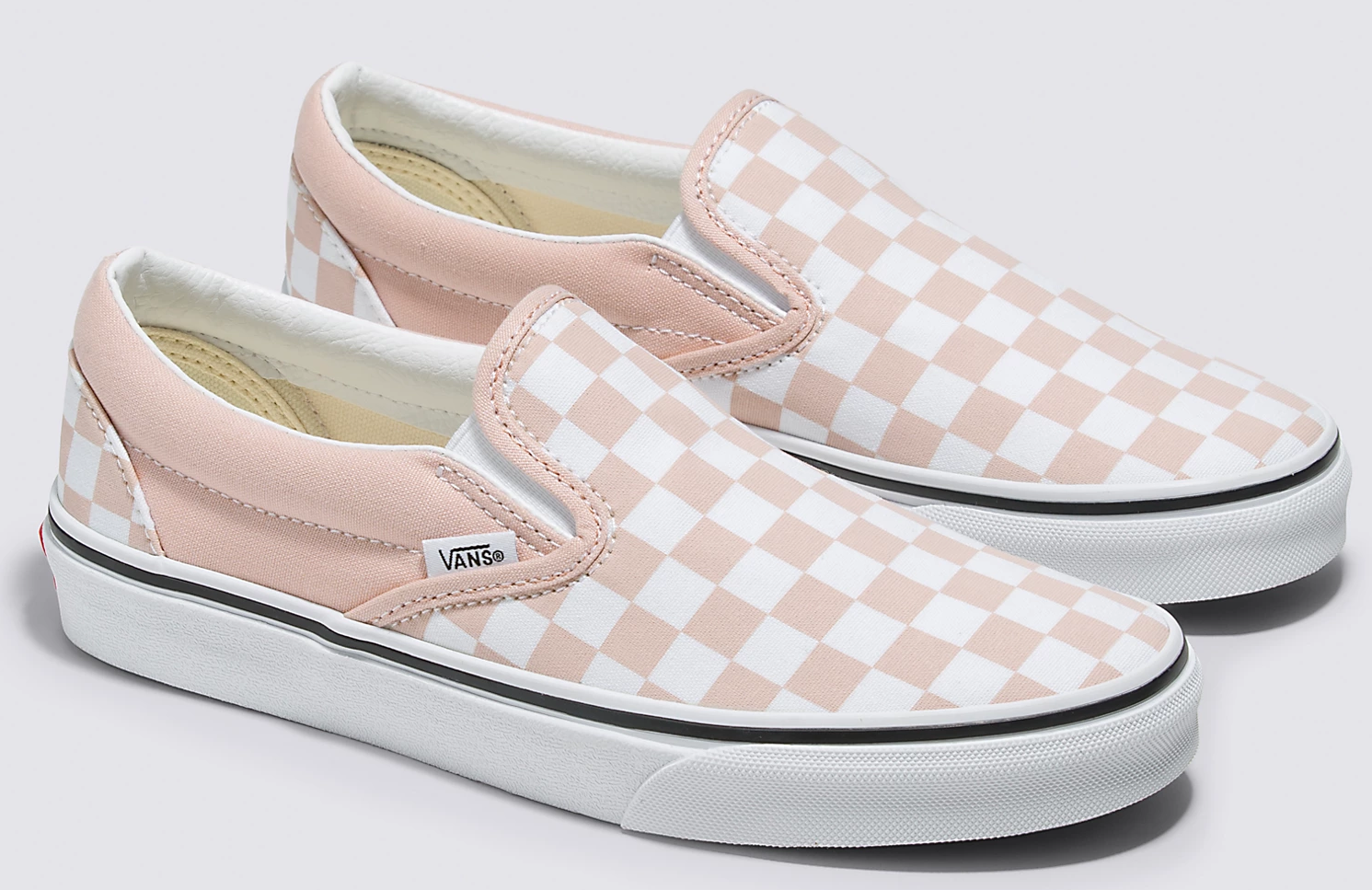 Vans Classic Slip On Shoes Rose Smoke Color Theory