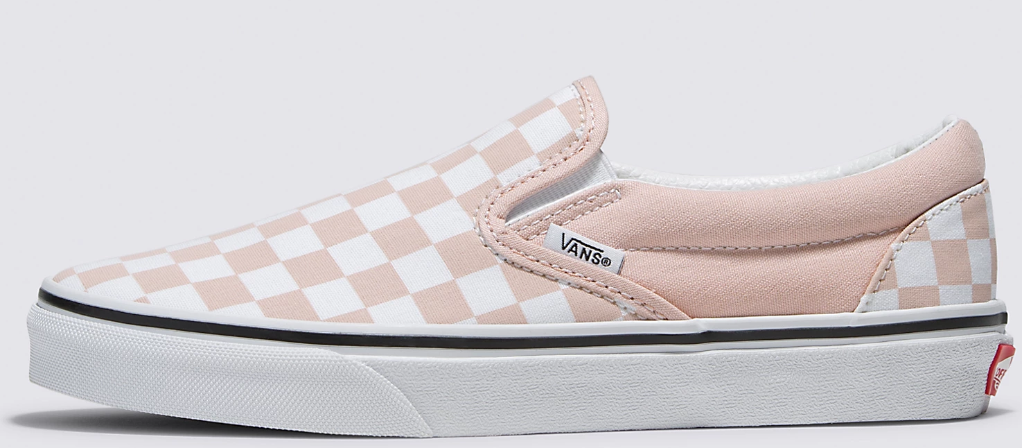 Vans checkerboard top mahogany rose