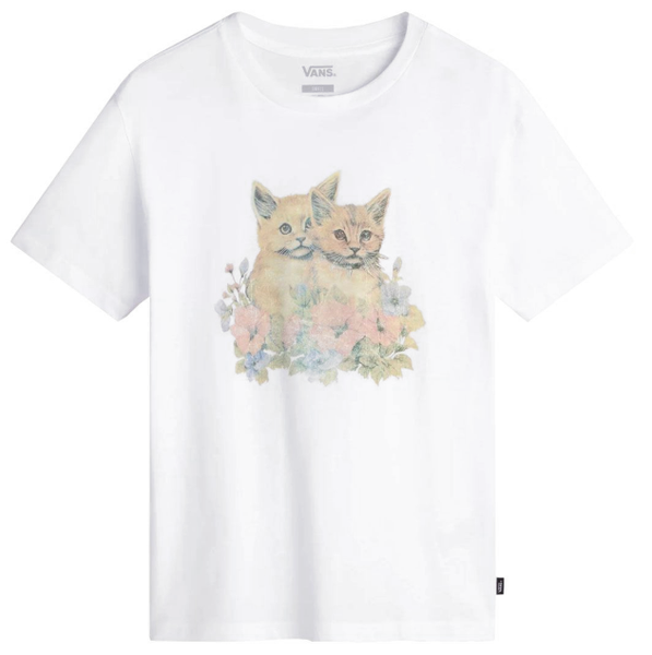 Vans - Smitten Oversized Tee | White – Plusskateshop.com