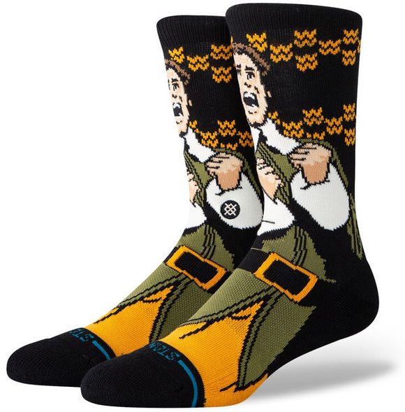 Stance - Elf 'Smiling's My Favorite' Socks | Black