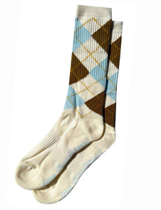 Frog - Argyle Socks | Cream