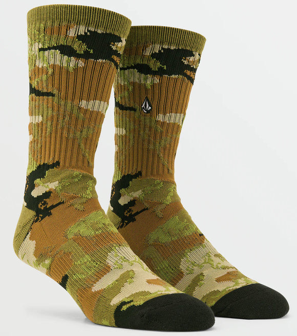 Volcom - Stoney Stripes Socks | Camouflage