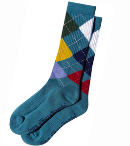 Frog - Argyle Socks | Teal