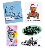 The Heated Wheel - Sticker Pack #2