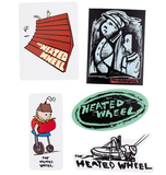 The Heated Wheel - Sticker Pack #1