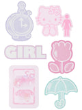 Girl x Hello Kitty - 50th Anniversary Sticker Pack