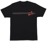 Santa Cruz x Godzilla - Destroyer Stripes Tee | Black