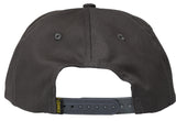 Krooked - Style Snapback Hat | Charcoal