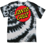 Santa Cruz - Classic Dot Tee | Swirl Black