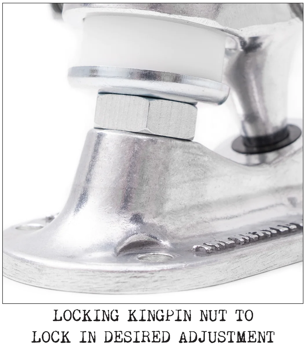 THE HEATED WHEEL ★ POLARIZER TRUCKS POLARIZER TRUCKS - EQUIPPED WITH BONES SOFT BUSHINGS– The