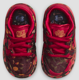 Nike SB - Toddler Dunk Low Pro QS (TD) Shoes | Varsity Red (Wizard Of Oz)