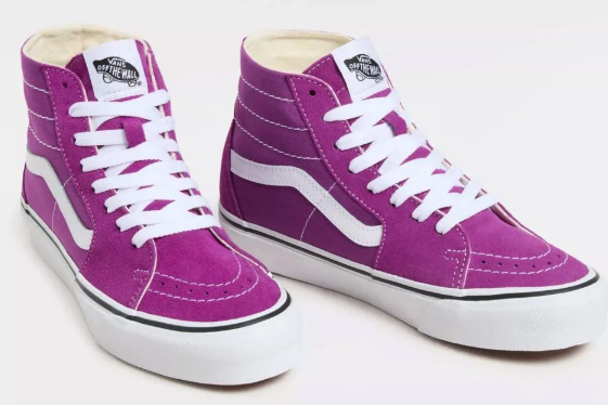 Vans - Sk8-Hi Tapered Shoes | Willow Herb Purple (Color Theory