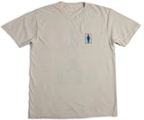 Girl x Hello Kitty - Rainbow Stacked Tee | Cream