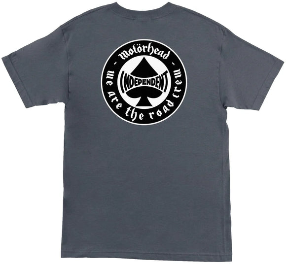Independent x Motörhead - Spade Tee | Charcoal