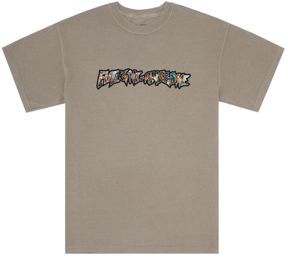 FA - Dill Collage Tee | Khaki