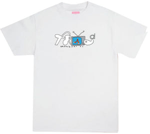 Frog - Television Tee | White