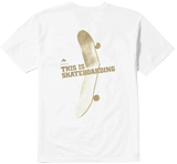 Emerica - This Is Skateboarding Tee | White