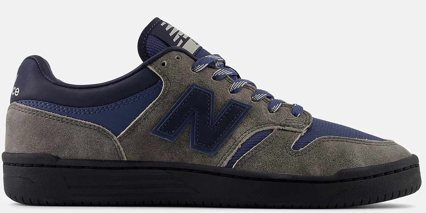 New Balance Numeric 480 Shoes Grey Navy Plusskateshop