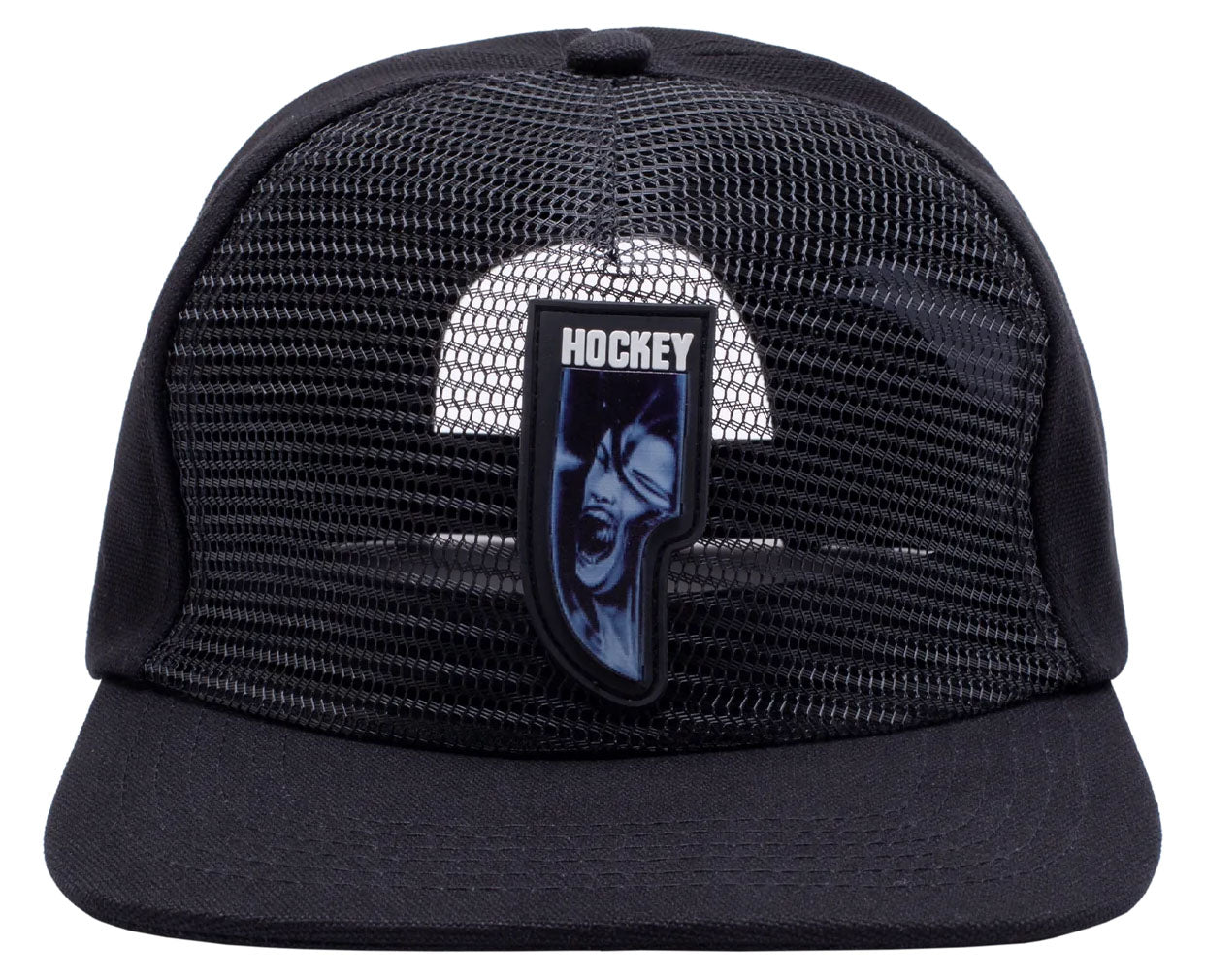 【HOCKEY】 REVERSE TRUCKER BLACK hockey-reverse-trucker-hat-