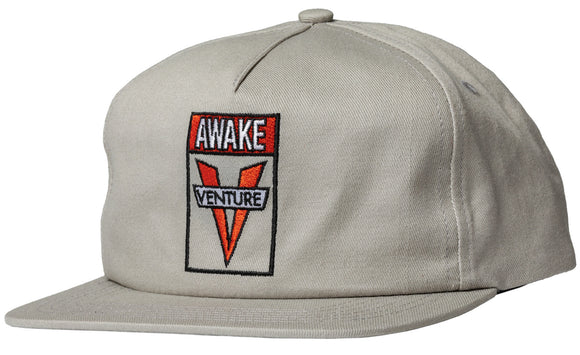 Venture - Awake Snapback Hat | Silver