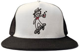 Plus - Drinkin' Buddy Trucker Hat | White Black