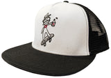 Plus - Drinkin' Buddy Trucker Hat | White Black