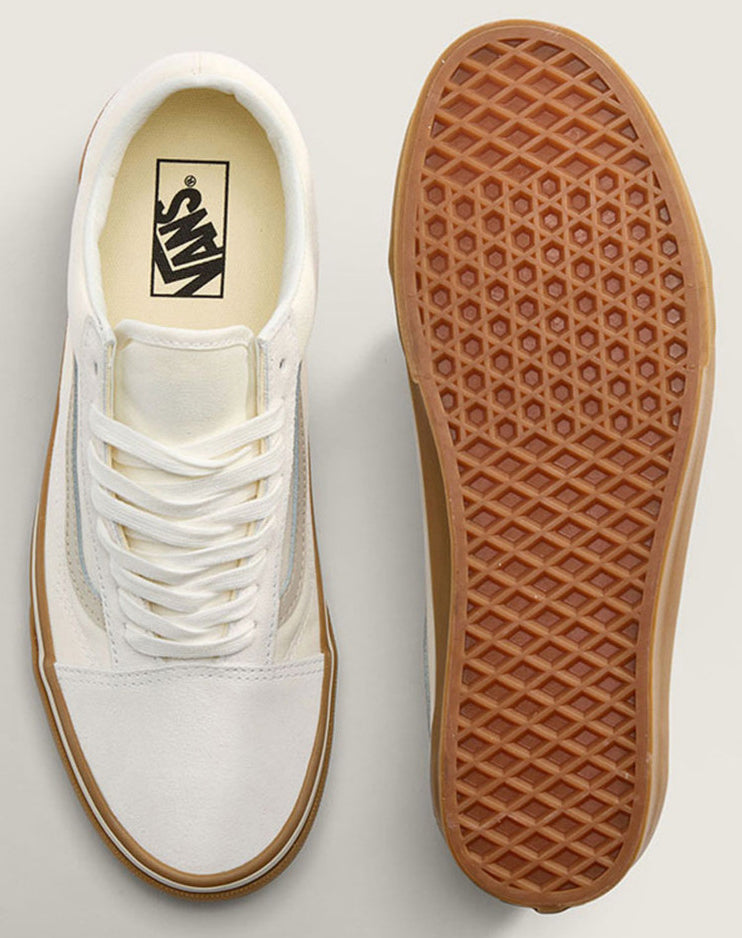 Vans - Old Skool Shoes | White (Weird Gums) – Plusskateshop.com