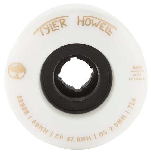 Arbor - Tyler Howell Vice 69mm 75a Wheels | White