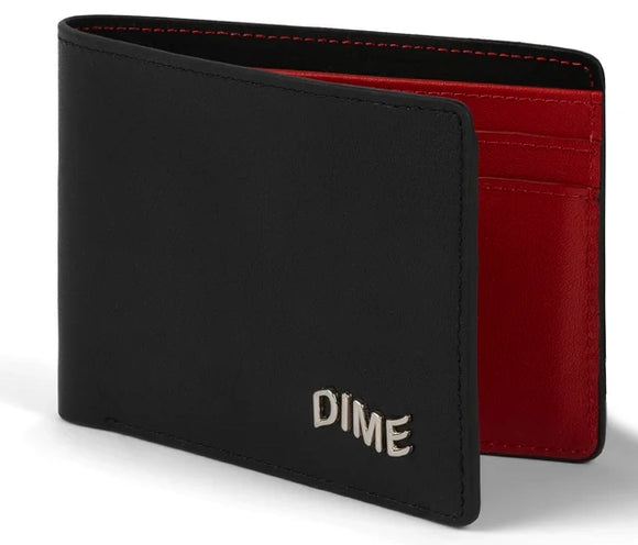 Dime - Leather Bifold Wallet | Black Cherry