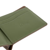 Dime - Leather Bifold Wallet | Brown Olive
