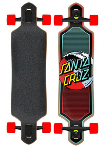 Santa Cruz - Wave Dot Splice Drop-Thru Cruzer 36" Longboard