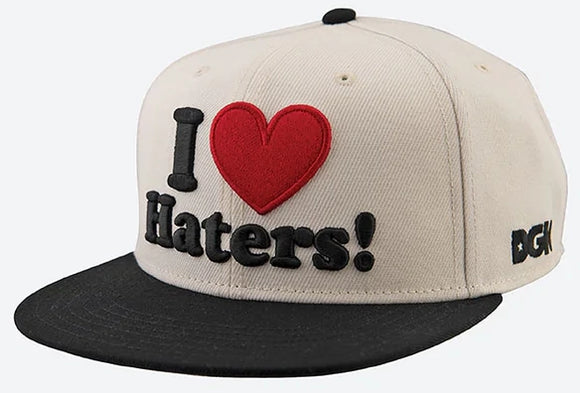 DGK - Haters Snapback Hat | Sand Black