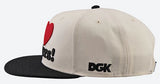 DGK - Haters Snapback Hat | Sand Black