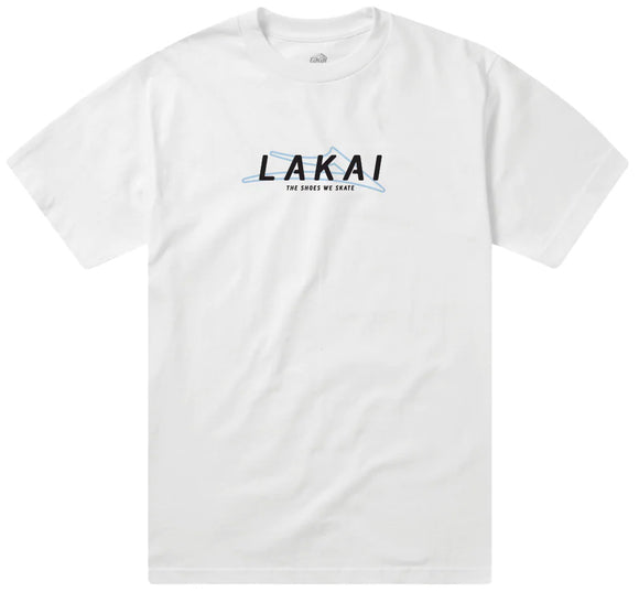 Lakai - Stacked Tee | White