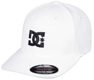 DC - Cap Star Fitted Hat | White
