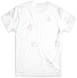 Girl x Hello Kitty - All Over Tee | White